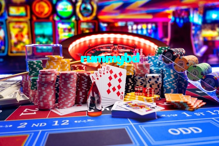 rummybd casino presented on mobile device in Pakistan with slots and live games
